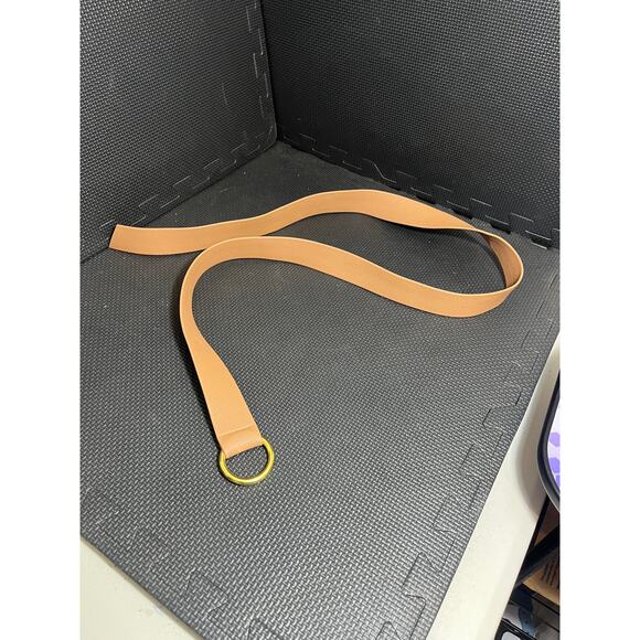 B-Low The Belt Mia Peanut Butter Brown Vegan Leather Belt Women's One Size - Picture 8 of 8